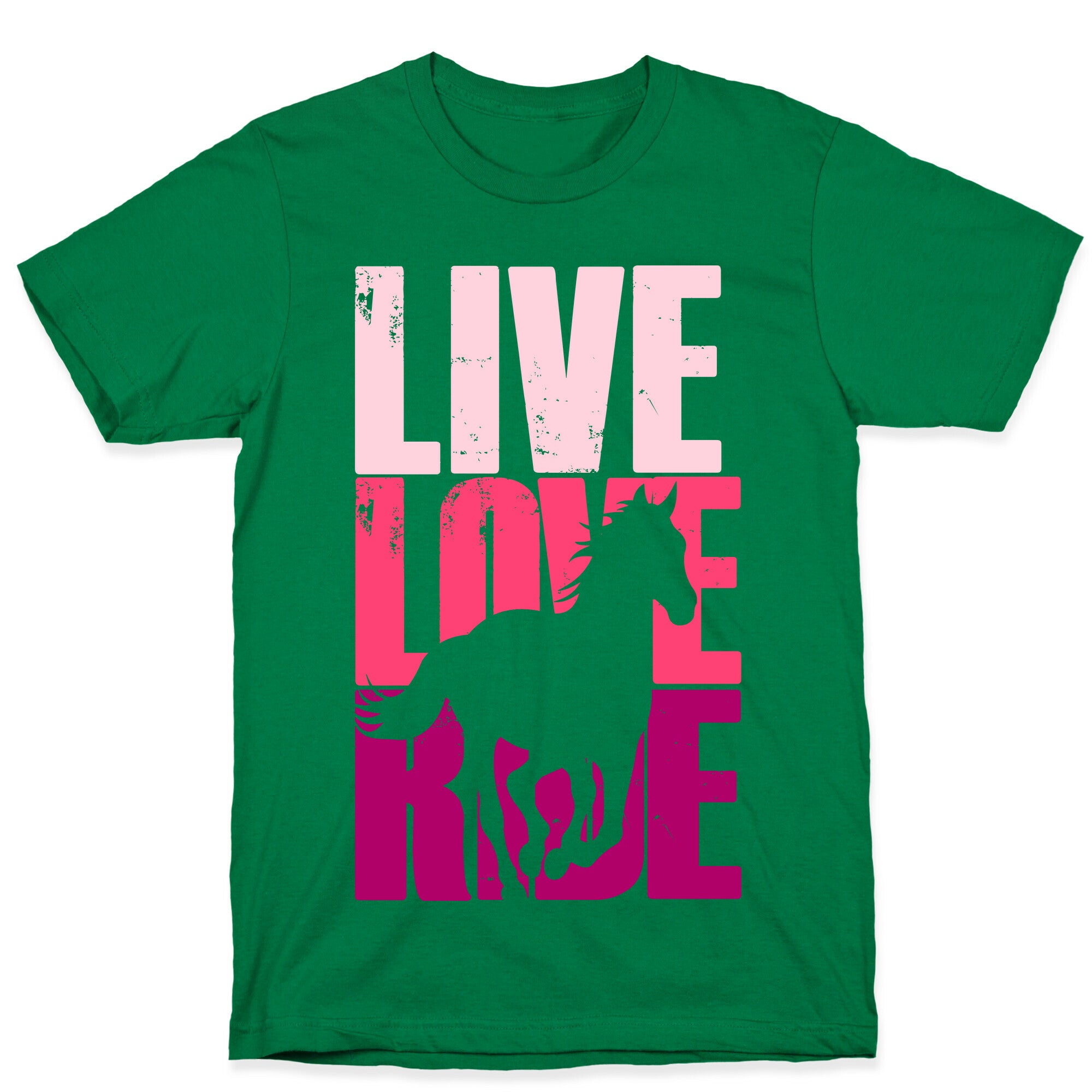 Live, Love, Ride (Horse) T-Shirt